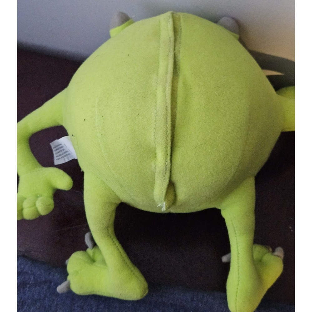 2001 Hasbro 6" Disney‎ Monsters Inc Action Eye Mike Wazowski Animated Plush - Picture 2 of 6